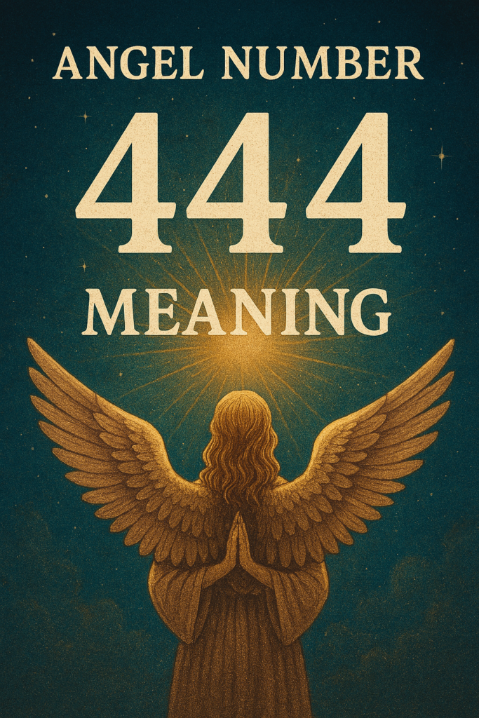 444 Angel Number Meaning Manifestation