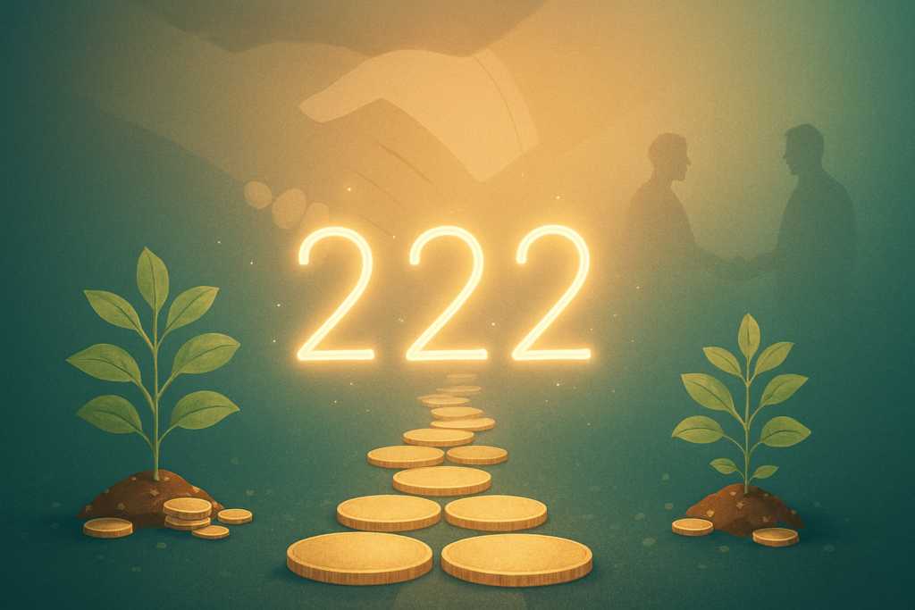 222 Angel Number Meaning in Manifestation